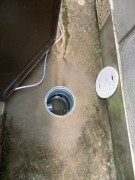 大阪市平野区長吉長原で排水の漏れがあり排水管排水マスの交換工事