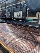 生駒市で波板の老朽化で波板交換を実施