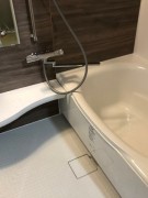 京都府向日市でLIXIL リデア浴室改装工事を実施、脱衣場改装も同時に着工