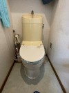 京都府長岡京市でトイレ改装、ToToのトイレで簡単掃除、コンパクトタンクで広々空間