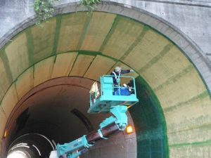 トンネル アラミド施工