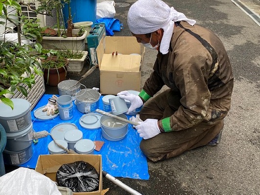 タックダイン準備