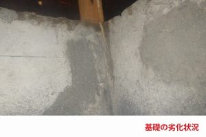 基礎の劣化状況