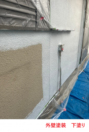 外壁塗装 下塗り2