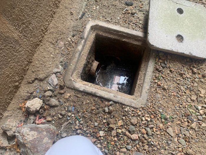 既存会所マスの撤去