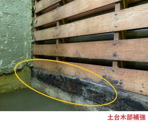 土台木部補強 (1)