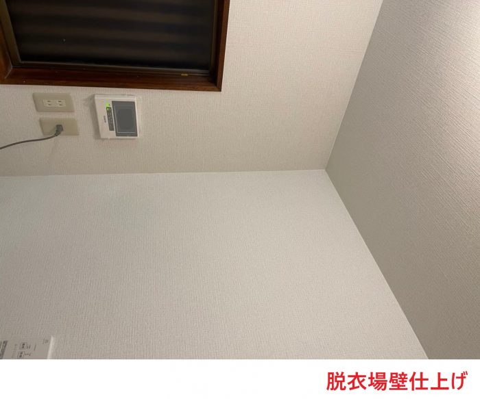 脱衣場 仕上げ (1)