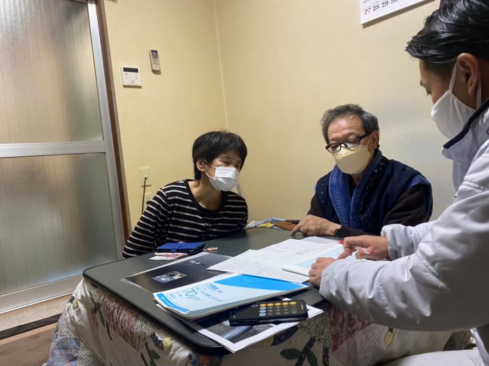 打ち合わせの様子