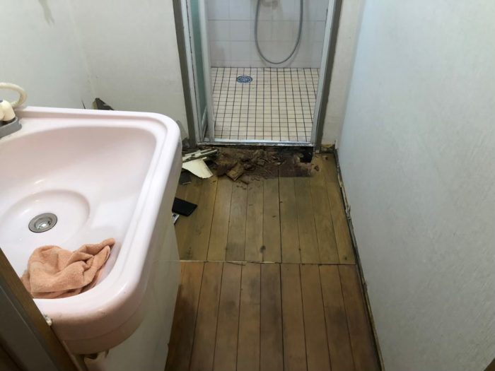 守口市 脱衣場改装工事