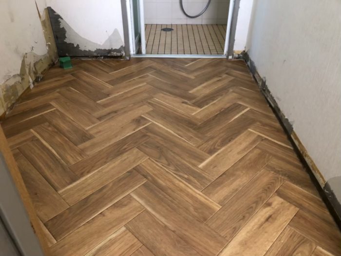 守口市　脱衣場改装工事