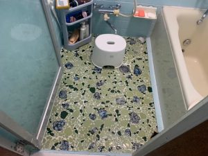 大阪市住吉区　浴室タイル張替工事