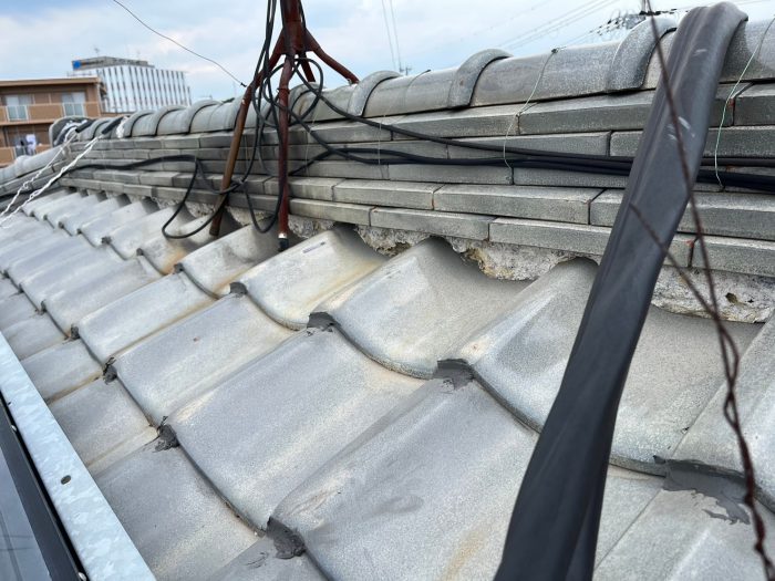 O様邸　漆喰詰め直し工事