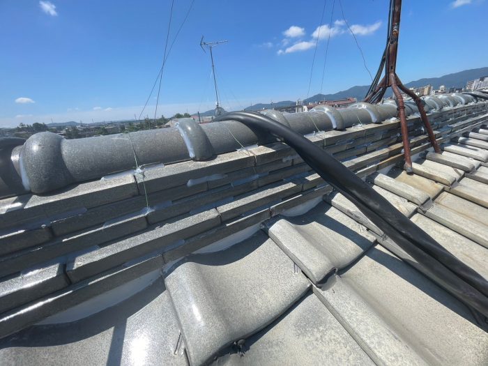 O様邸　漆喰詰め直し工事