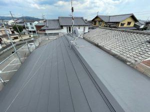 草津市　屋根葺き替え工事後