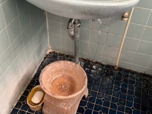 長岡京市 在来浴室タイルの張替工事