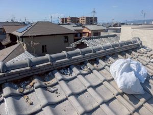 漆喰詰め直し (3)