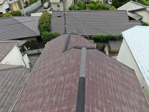 屋根塗装 (2)