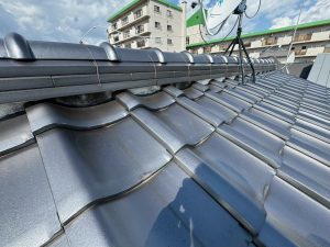 漆喰詰め直し工事 (5)