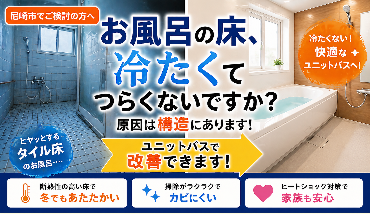 尼崎市 ユニットバス アイキャッチ