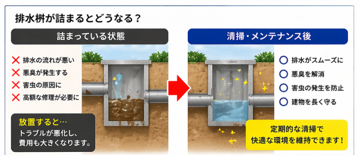 排水桝 なぜ?